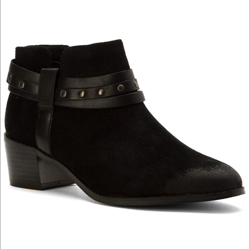 Suede Ankle Booties